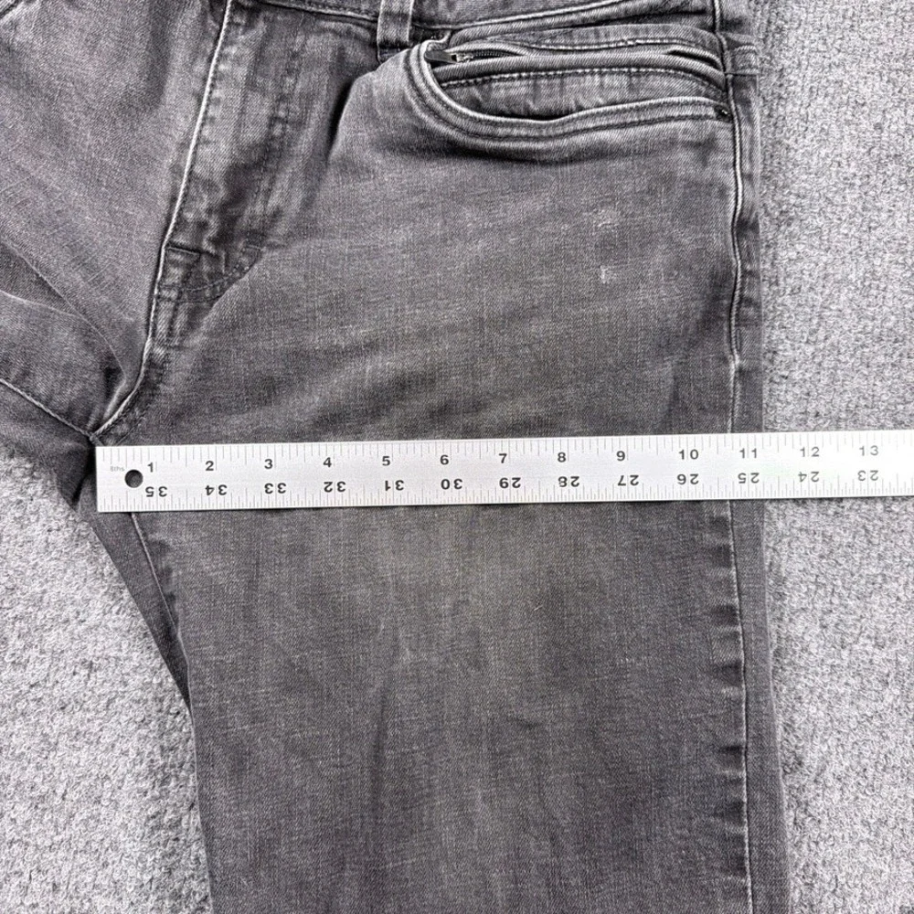 prAna Jeans Mens 32 x 32 Gray Organic Cotton Stretch Straight Leg Denim Pants